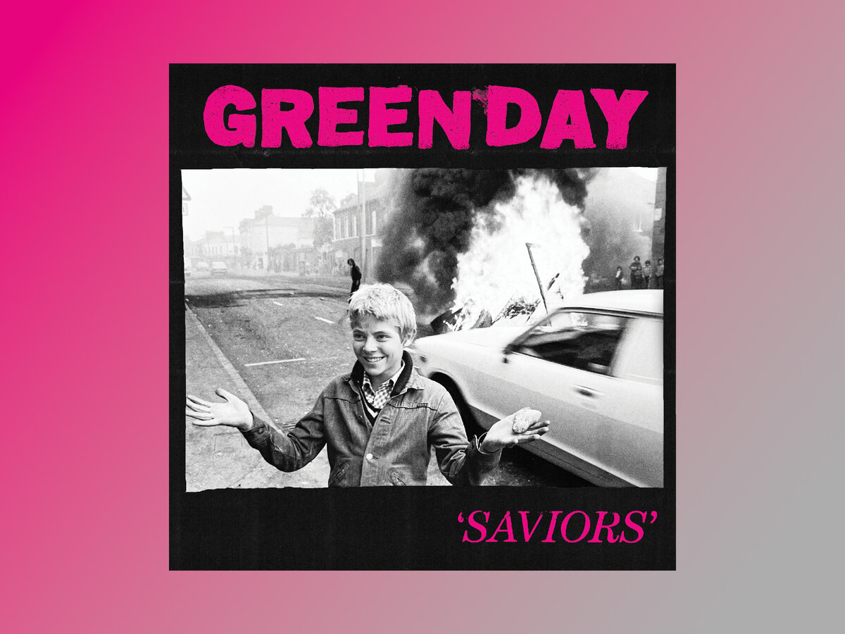 Обложка альбома Green Day - "Saviors"