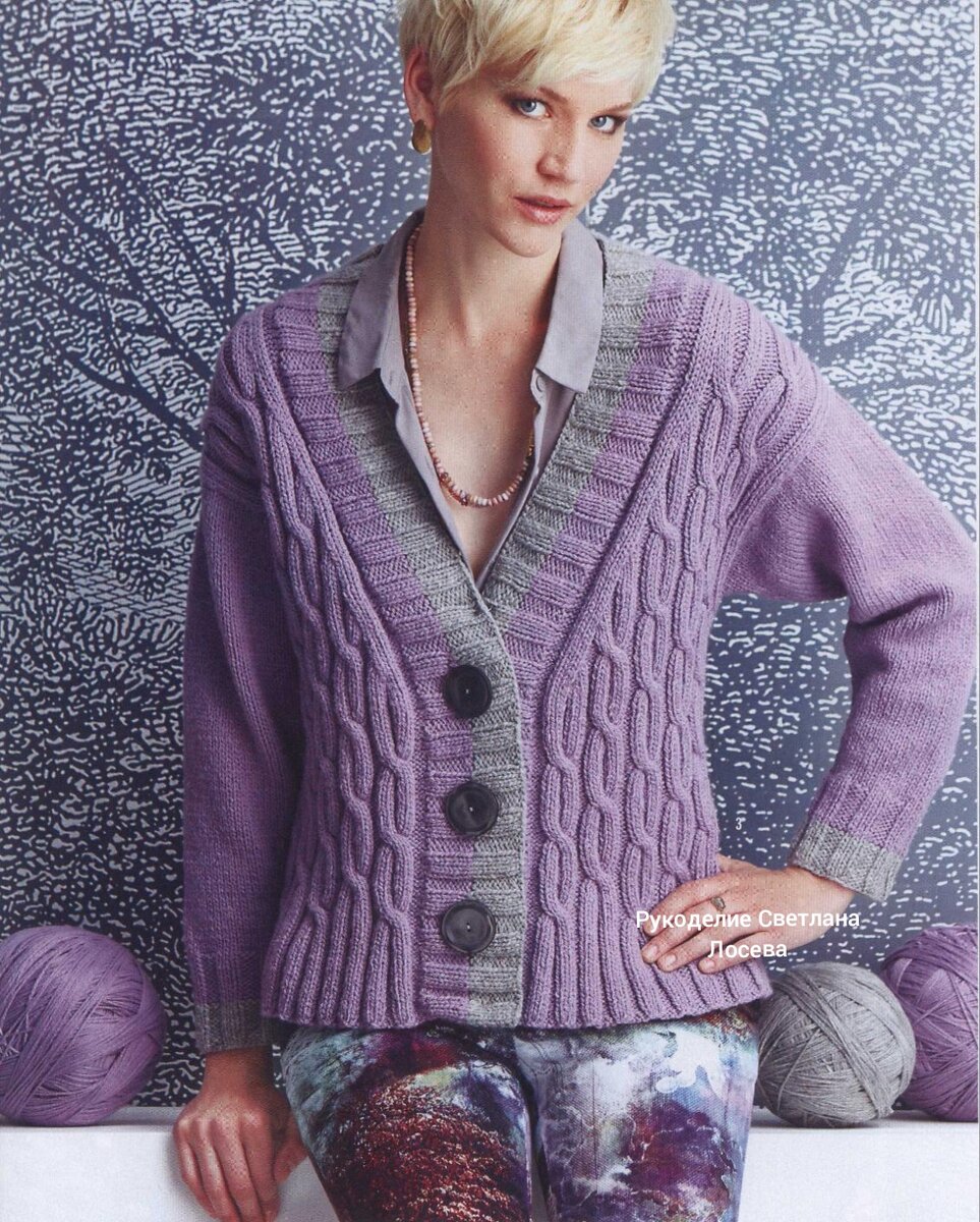 Вязаные жакеты женские с пуговицами спицами со схемами и описанием. Жакет спицами. Кардиган вязаный. Описание жакета. Связать жакет для женщины новые модели.