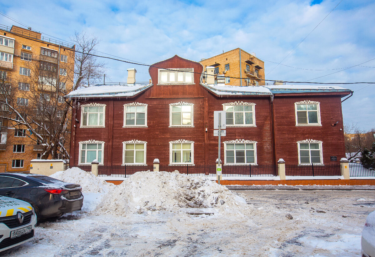 Дом художника Василия Бакшеева. Москва. Фото автора статьи 