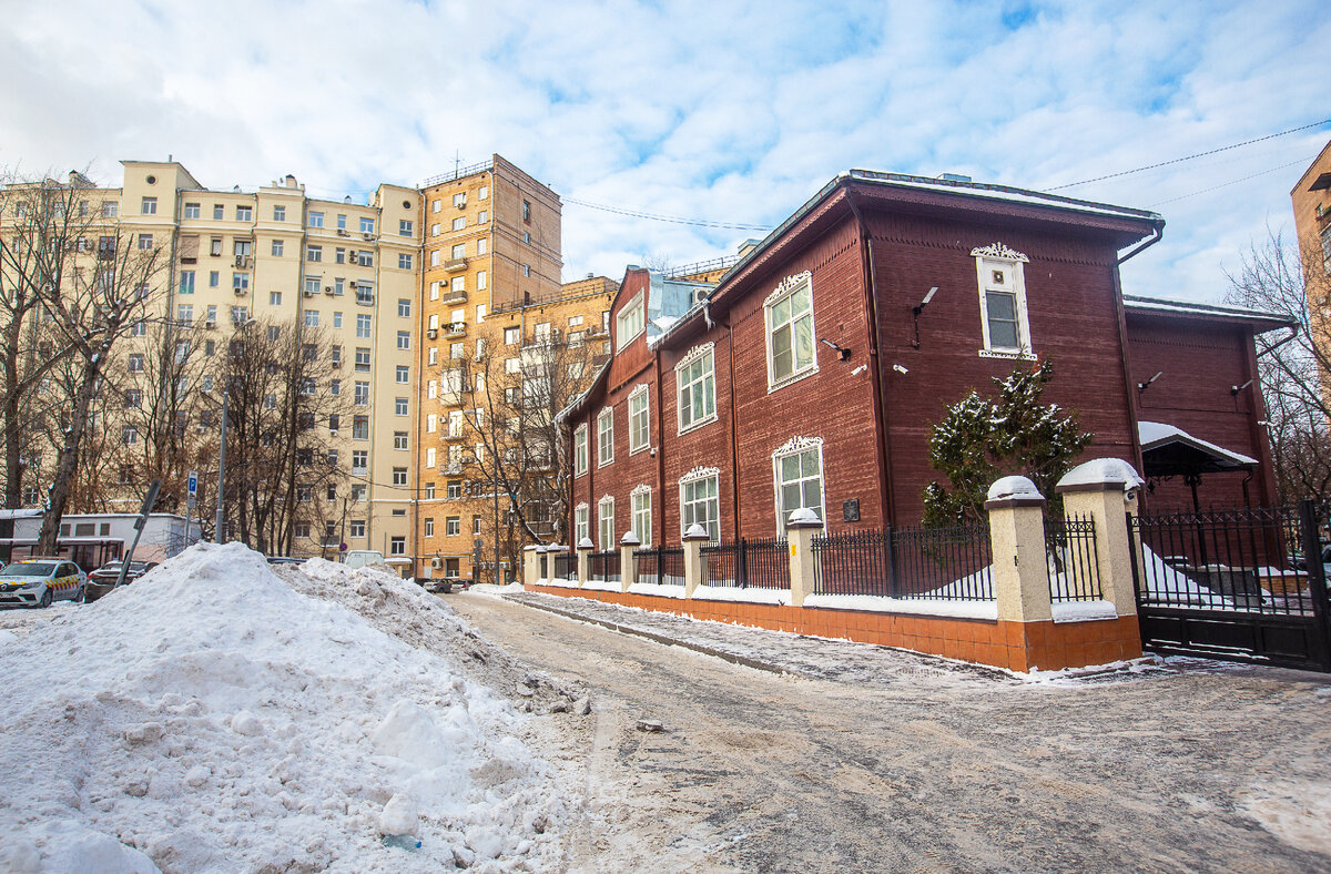 Дом художника Василия Бакшеева. Москва. Фото автора статьи  