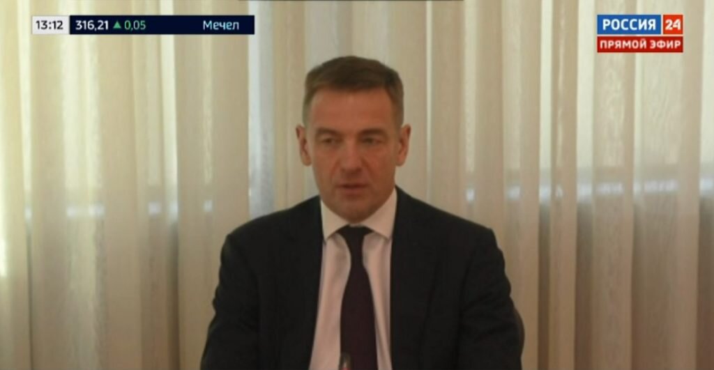    Виктор Евтухов. Фото: кадр прямого эфира на телеканале "Россия 24".