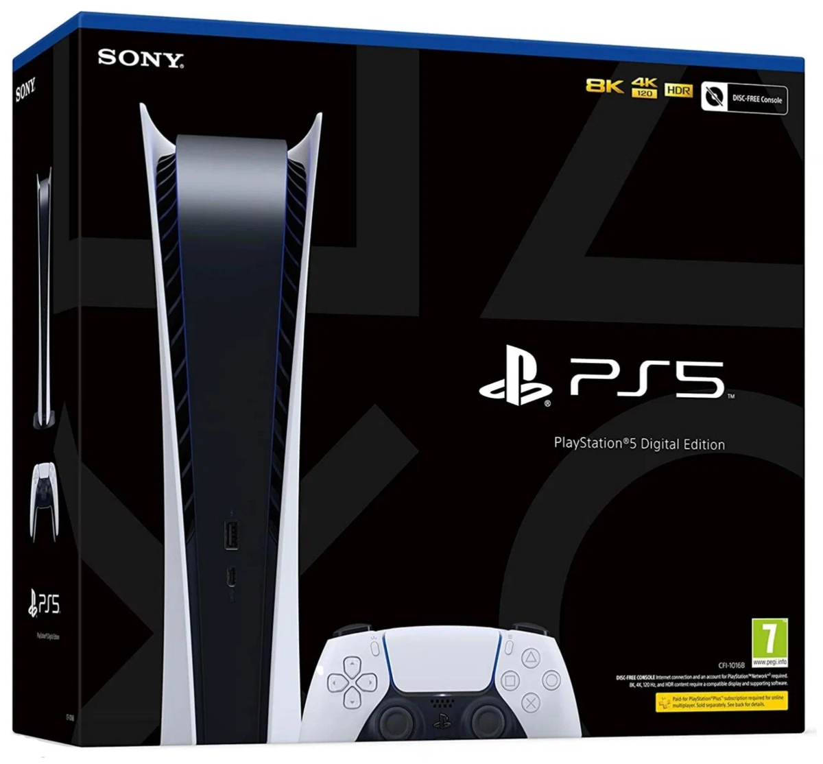 Игровая приставка Sony PlayStation 5 Digital Edition, без дисковода, 825 ГБ  SSD, без игр | Твои бюджетные находки | Дзен