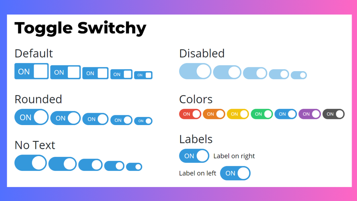 Как создать переключатель, только HTML и CSS, Toogle Switch в действии |  Каморка Программиста | Дзен