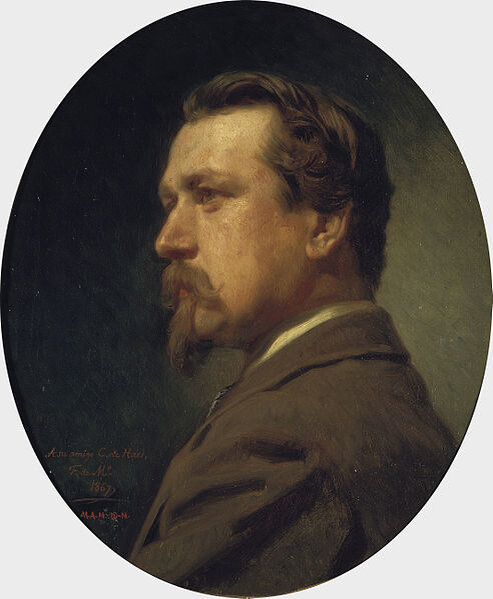 Карлос де Аэс (портрет кисти Федерико де Мадрасо, ок. 1865-1870 гг.) / Источник: Wikimedia Commons (Public domain) https://commons.wikimedia.org/wiki/File:Federico_Madrazo_El_pintor_Carlos_de_Haes_1867.JPG