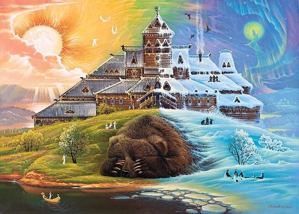 Картины художника Александра Борисовича Угланова, Пробуждение 