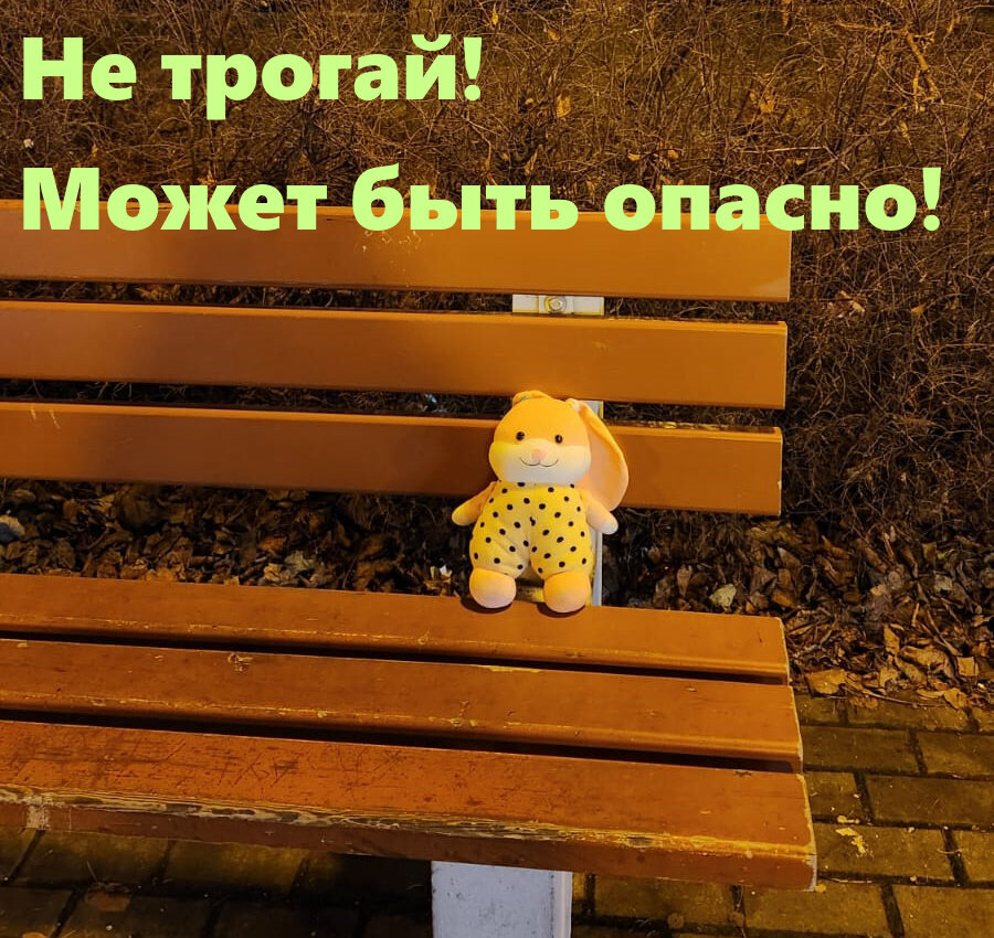 Кто и с какой целью оставил игрушку?