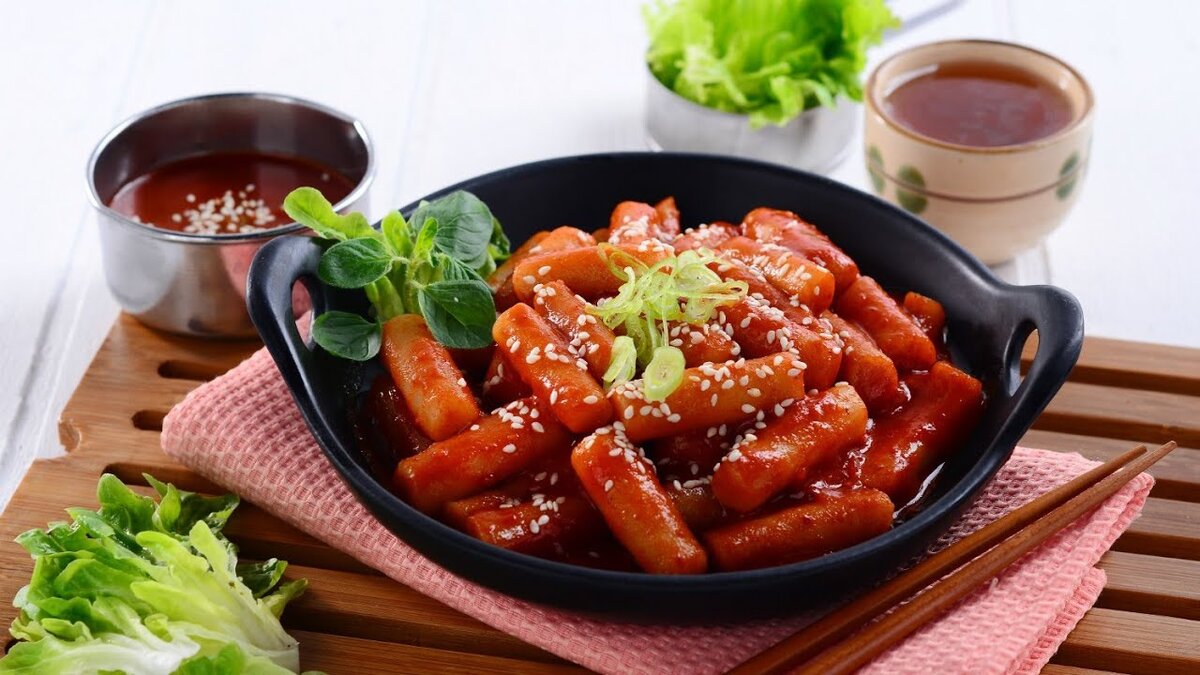 Вкуснейшее токпокки!