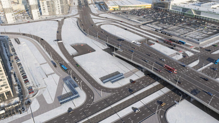 Развязка на проспекте маршала жукова. Проект развязки ул волочаевская красноярск. Эстакада киевское шоссе мкад. Транспортная развязка мельникайте-50 лет октября тюмень. Эстакада.