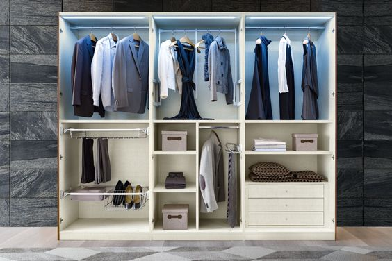Итальянские шкафы для одежды от Camelgroup 