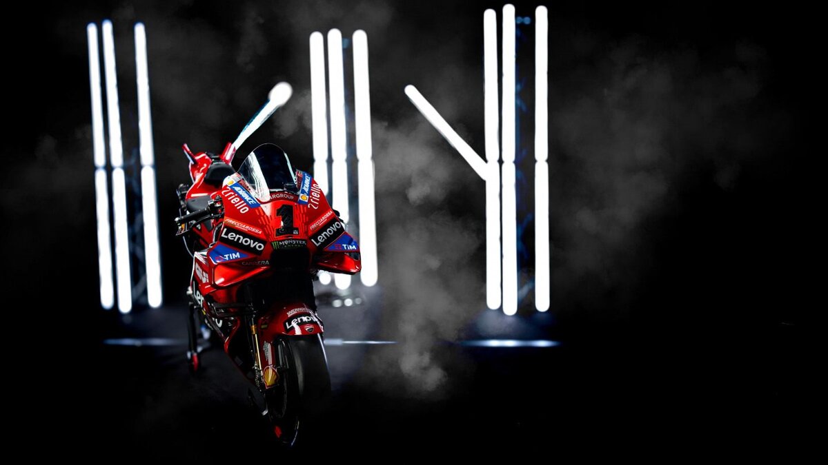    Ducati Desmosedici GP24 команды Ducati Lenovo TeamФото: Соцсети