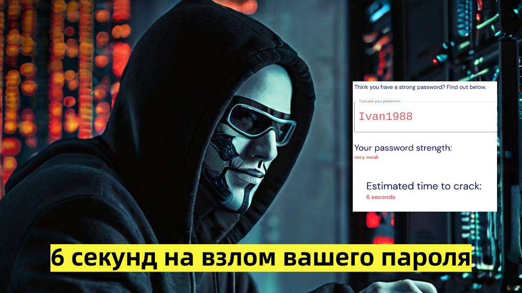 Восстановление первоначального пароля