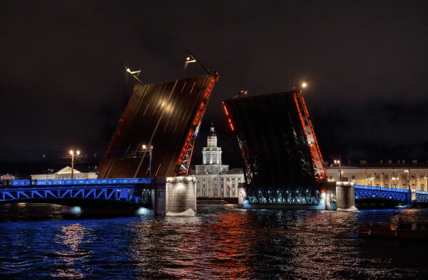 Санкт петербург про разводные мосты