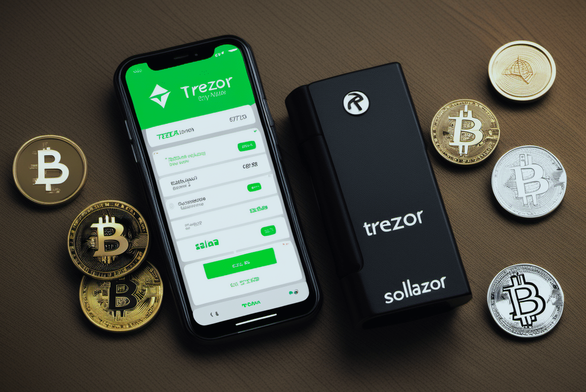 Сеть Solana добавлена в аппаратные кошельки Trezor | Exchangesumo | Дзен