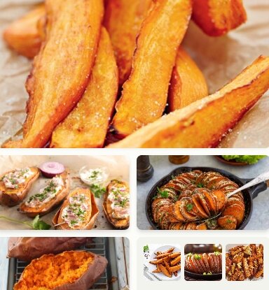 батат | рецепт приготовления | вкусные овощи