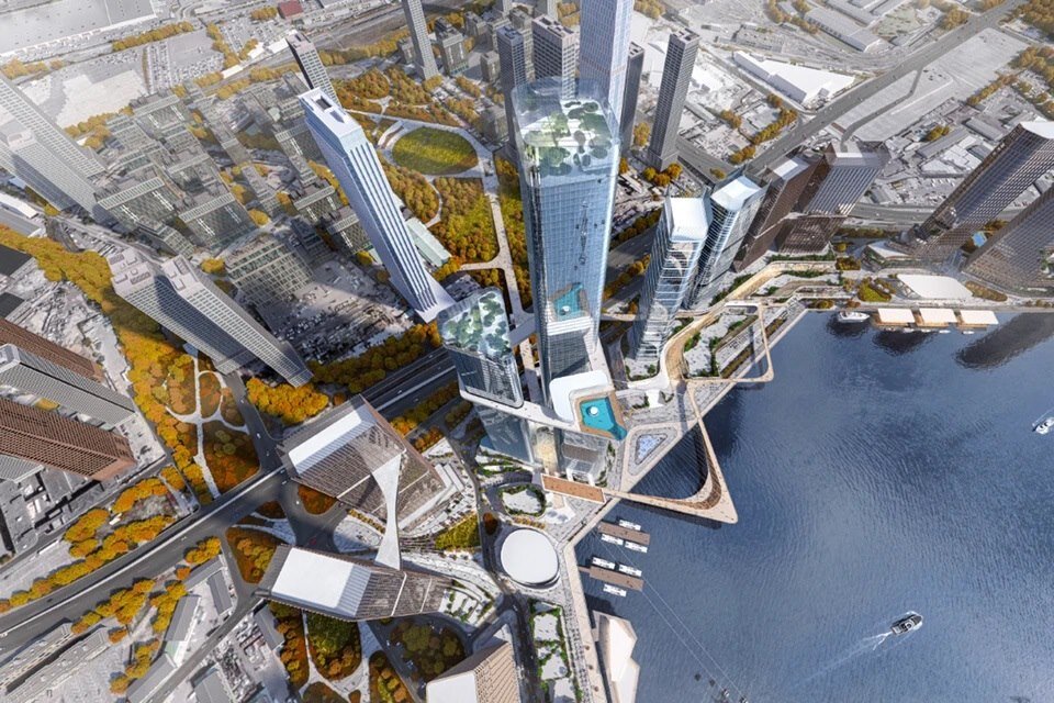 Южный порт – самый инновацонный проект в столице. Иллюстрация: Москомархитектура