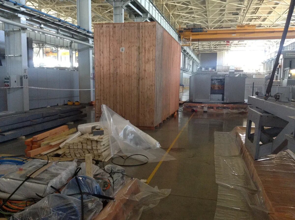 Монтаж металлообрабатывающих станков и обрабатывающих центров в Саратове