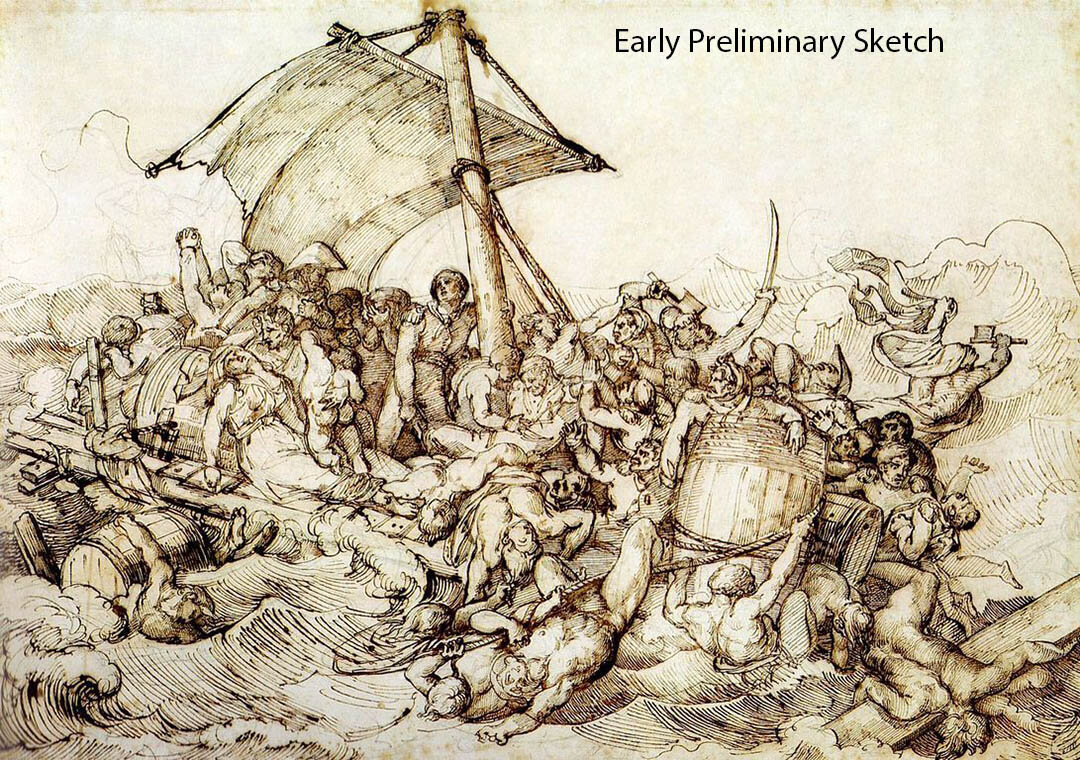 плот медузы камерный