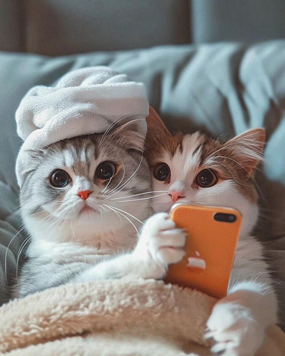 милая ава. рихард донскис. белая кошка арт. панда арт. котенок арт.