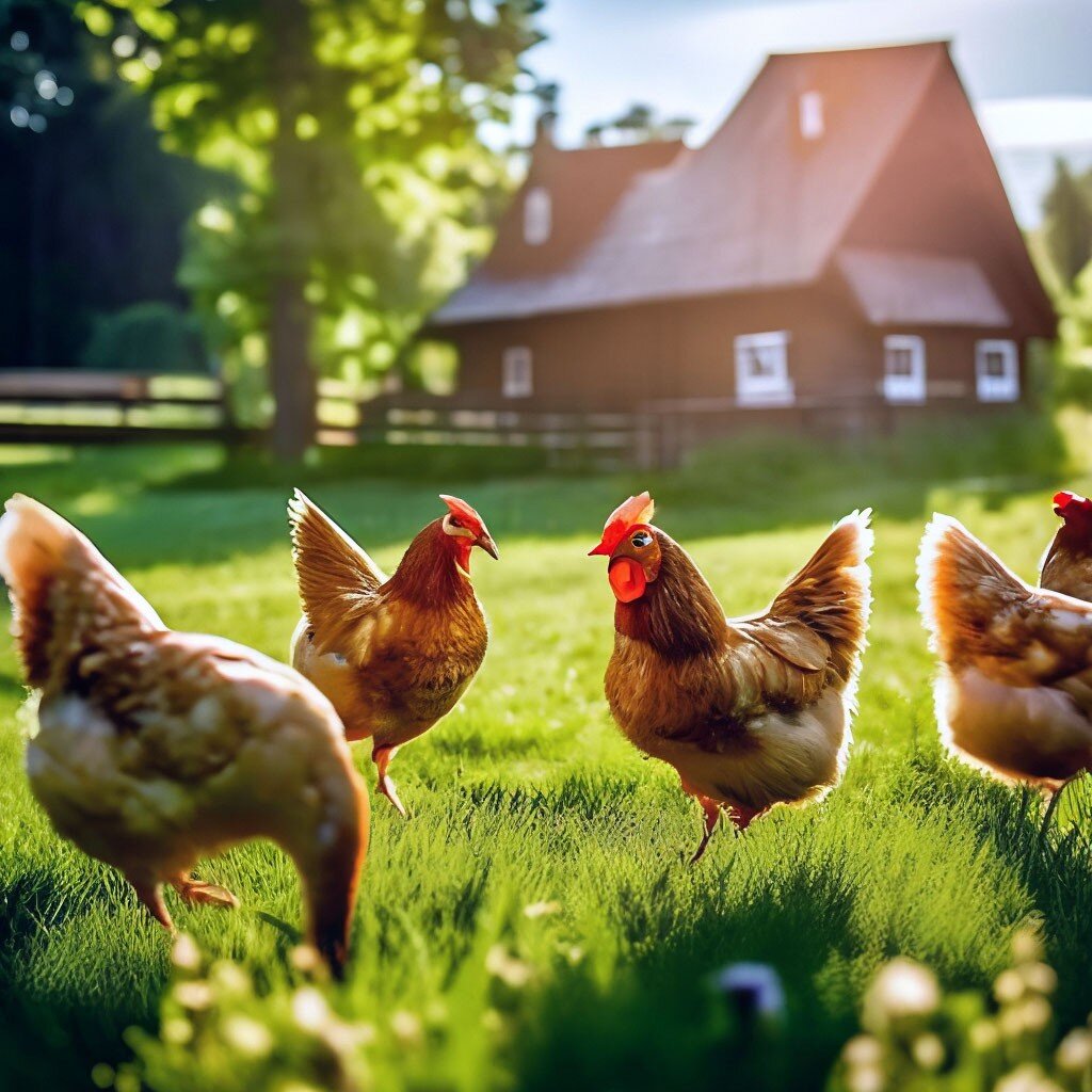 Сказки ИИ - куры :) 