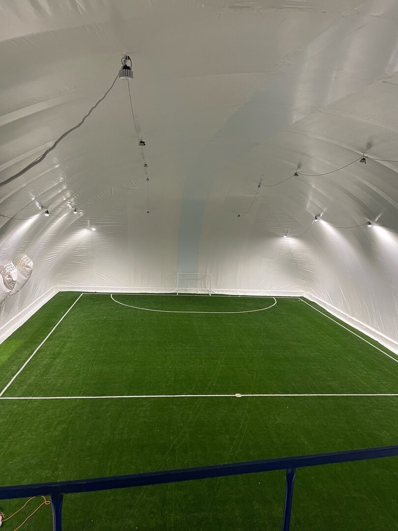 Натяжка кабеля на тросах