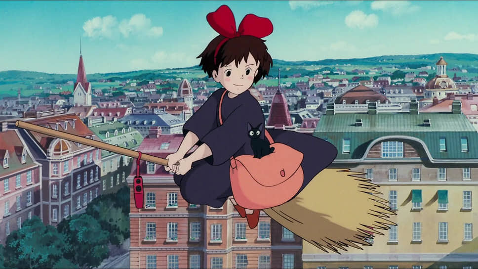 Аниме "Ведьмина служба доставки"