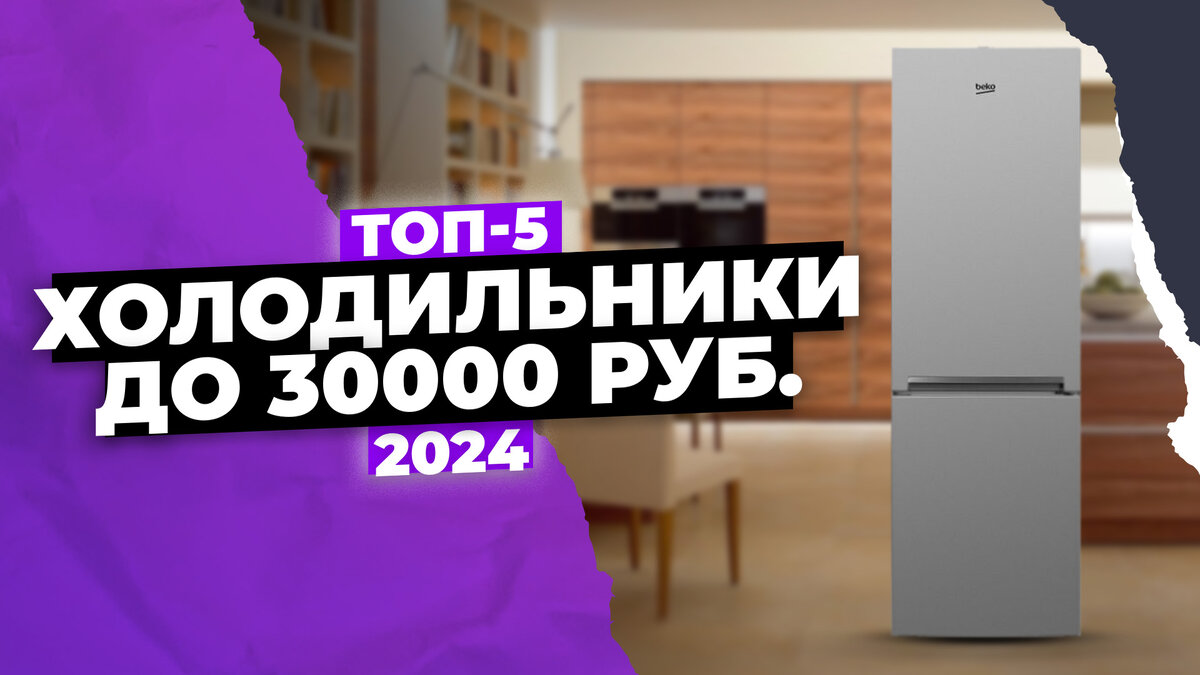 Лучшие холодильники до 30000 рублей 2024 года