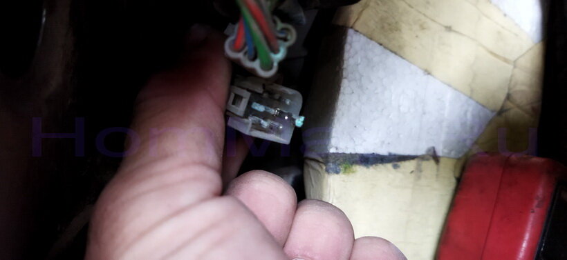 Колодка к водительскому жгуту