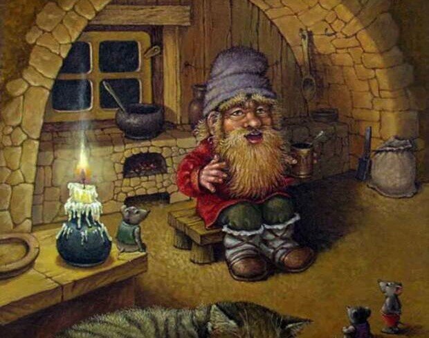 Кутный гномик - Кутный. Автор - Александр Маскаев. Изображение из открытых источников.