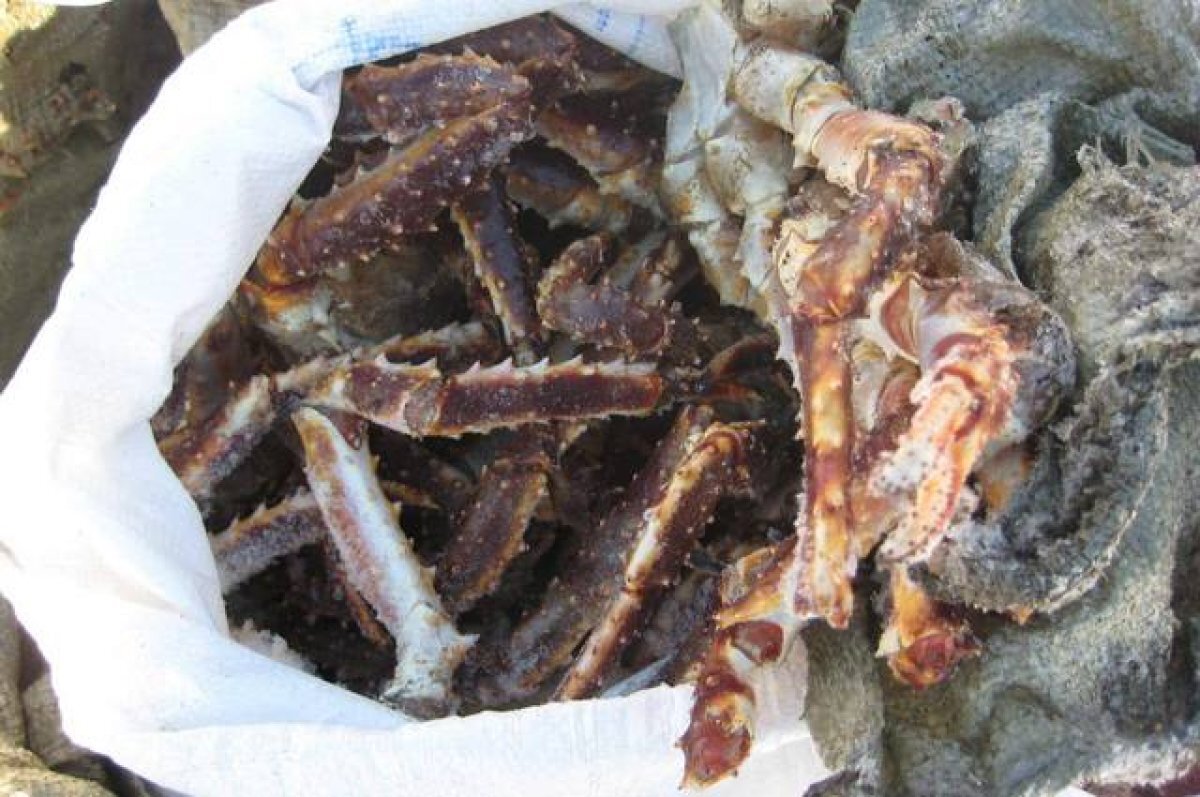    Живого краба теперь возят самолётами из Мурманска через Владивосток в Китай