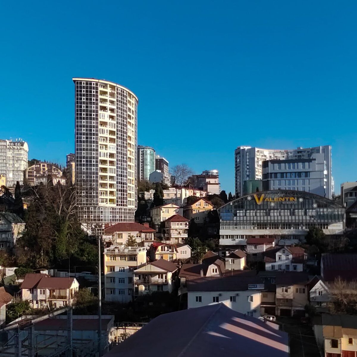 Вид на микрорайон Светлана.