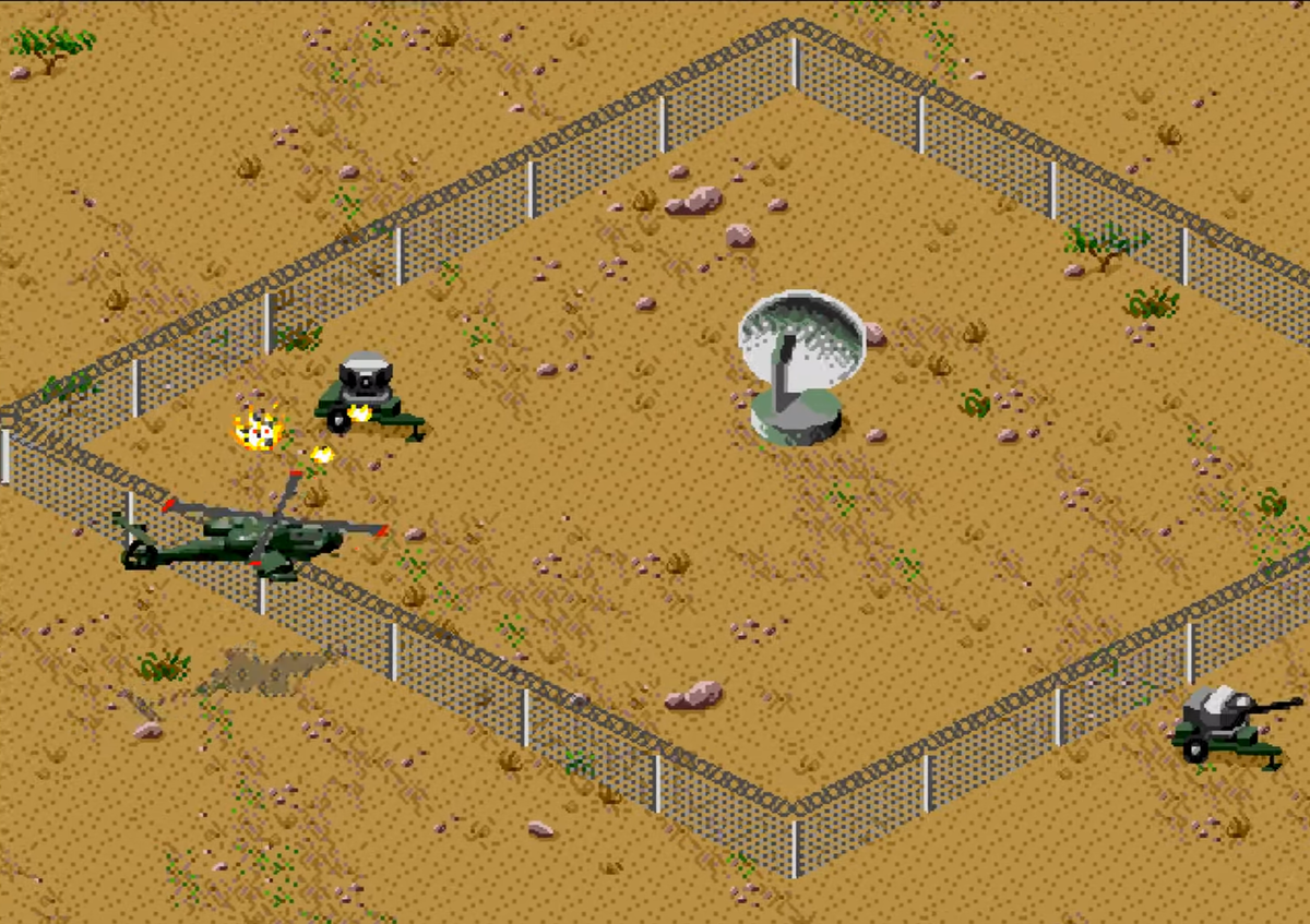 Desert Strike Сега