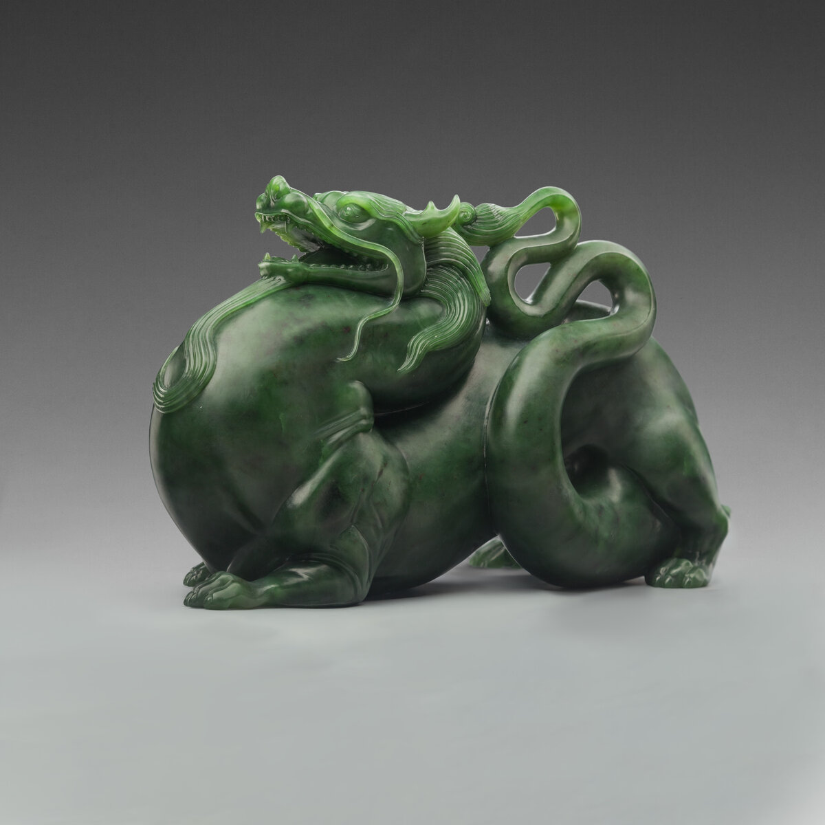 ЗЕЛЁНЫЙ НЕФРИТОВЫЙ ДРАКОН. 2020. Нефрит Оспинского месторождения