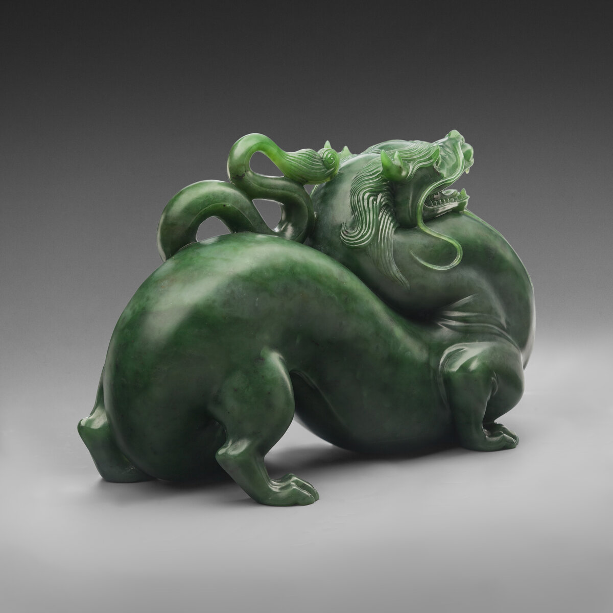 ЗЕЛЁНЫЙ НЕФРИТОВЫЙ ДРАКОН. 2020. Нефрит Оспинского месторождения