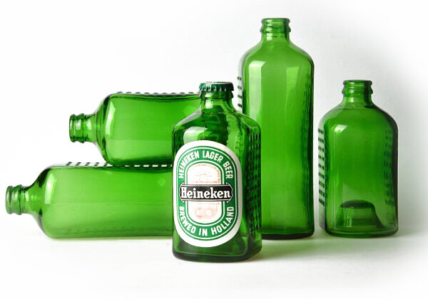 WOBO - Всемирная  Бутылка-Кирпич от Heineken 