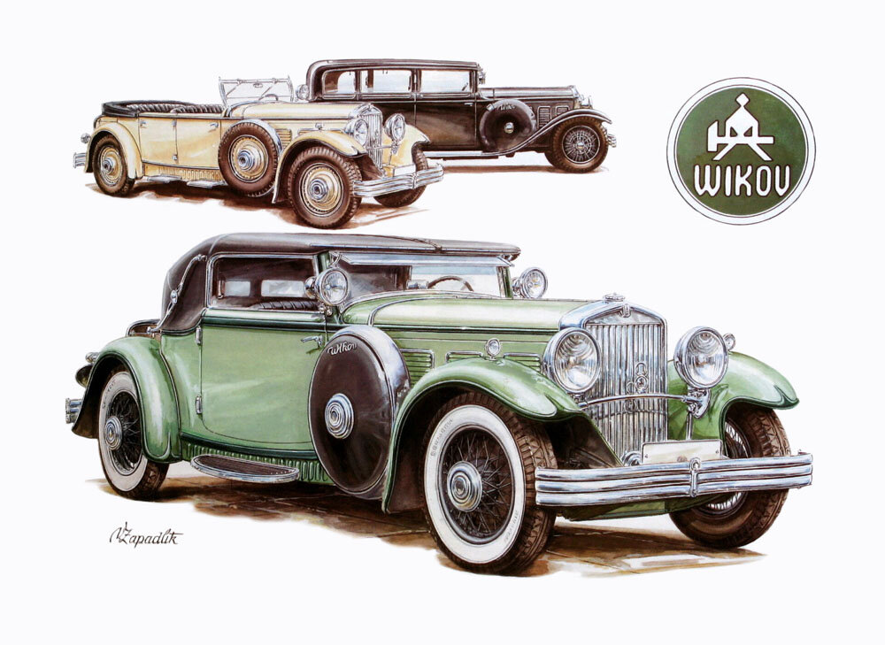 Лучшие работы посвященные классическим довоенным автомобилям