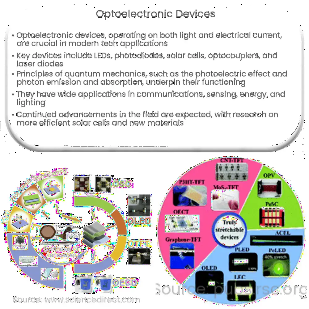 Введение в оптоэлектронные устройства
Оптоэлектронные устройства лежат в основе многих современных технологий, от связи и датчиков до преобразования и хранения энергии.