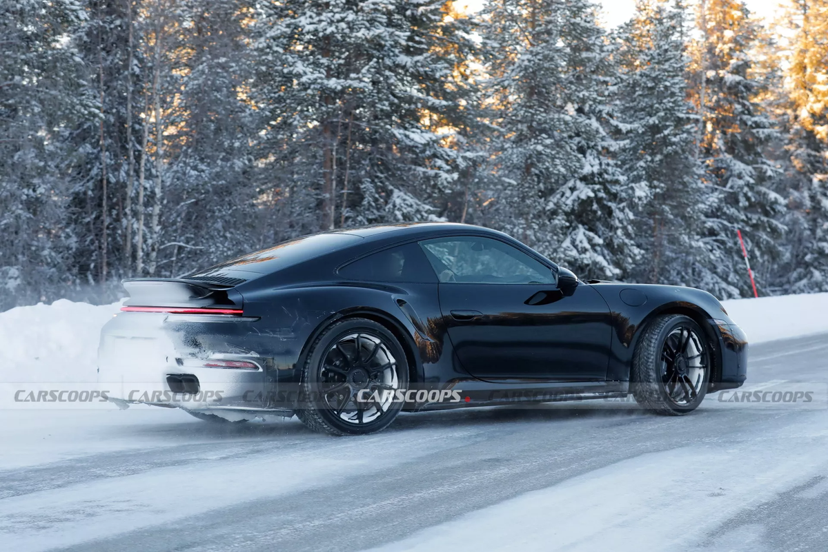 Porsche 911 Turbo 2025 модельного года показали со всех сторон | iXBT.com |  Дзен