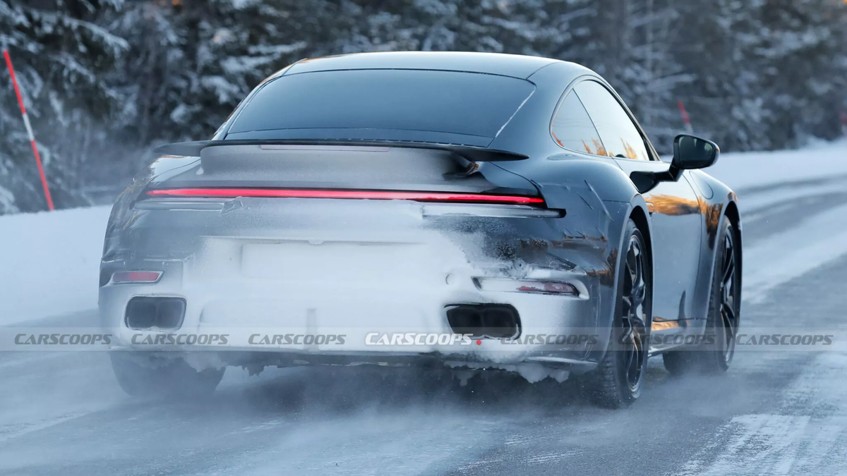 Porsche 911 Turbo 2025 модельного года показали со всех сторон | iXBT.com |  Дзен