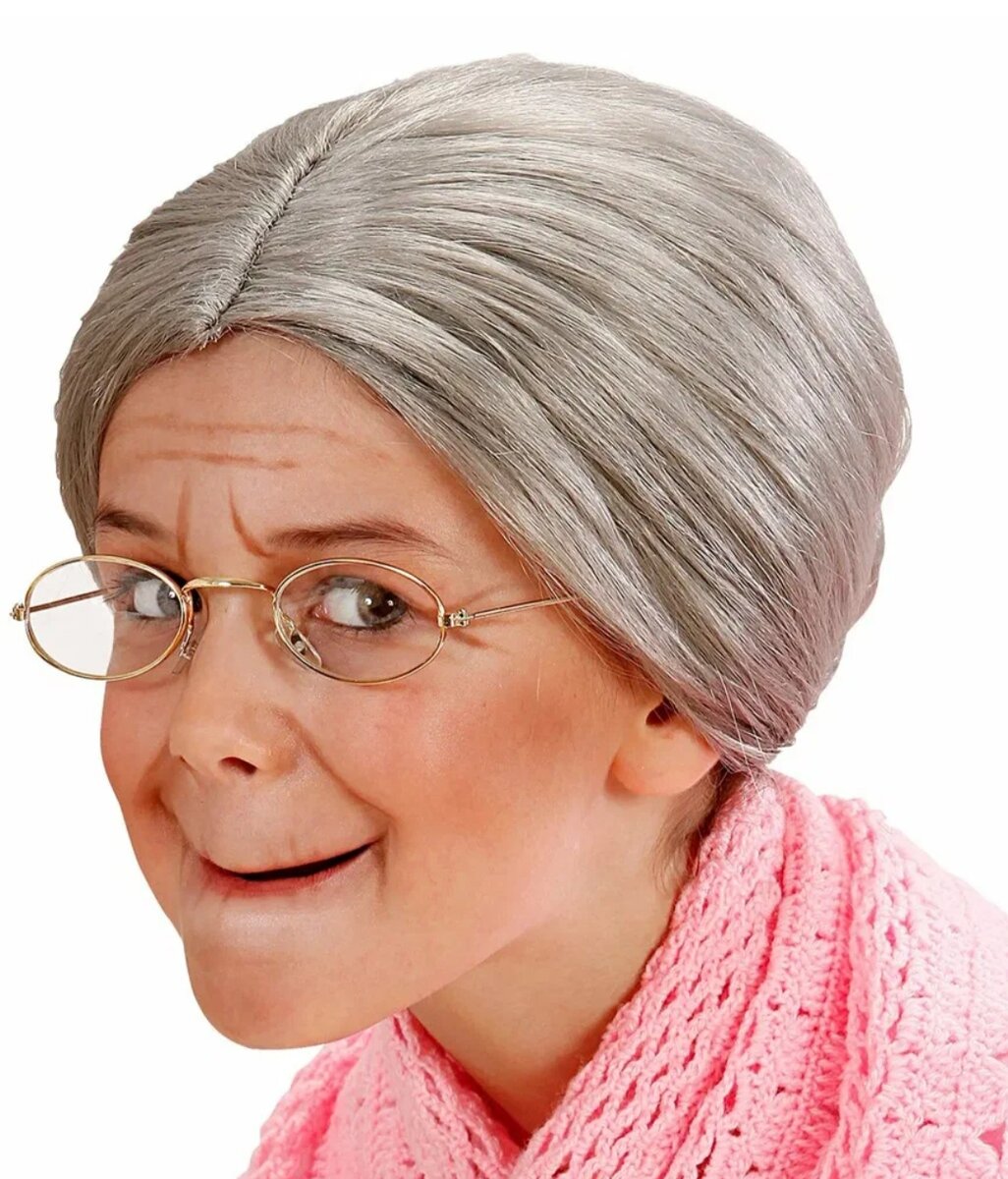 Седина совершенно заполонила ее голову (взято из Яндекс картинки)