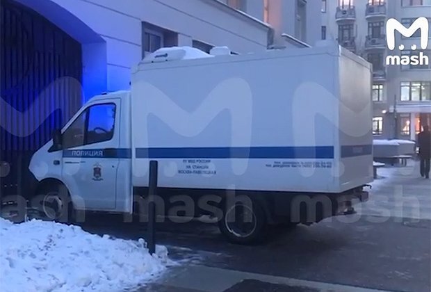    Автозак с Еленой Блиновской. Кадр: Telegram-канал Mash