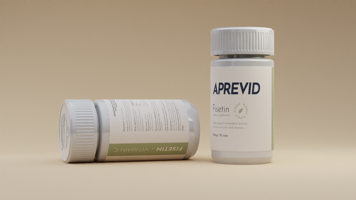 Физетин в таблетках с витамином С от "Апревид".