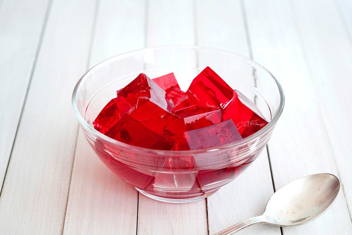 Strawberry gelatin