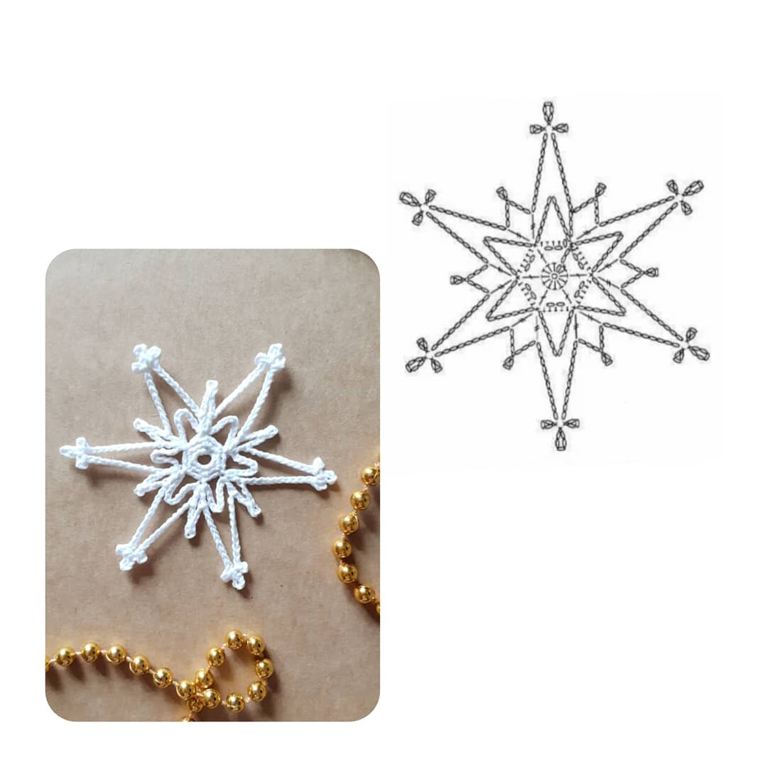 Снежинки схема дети