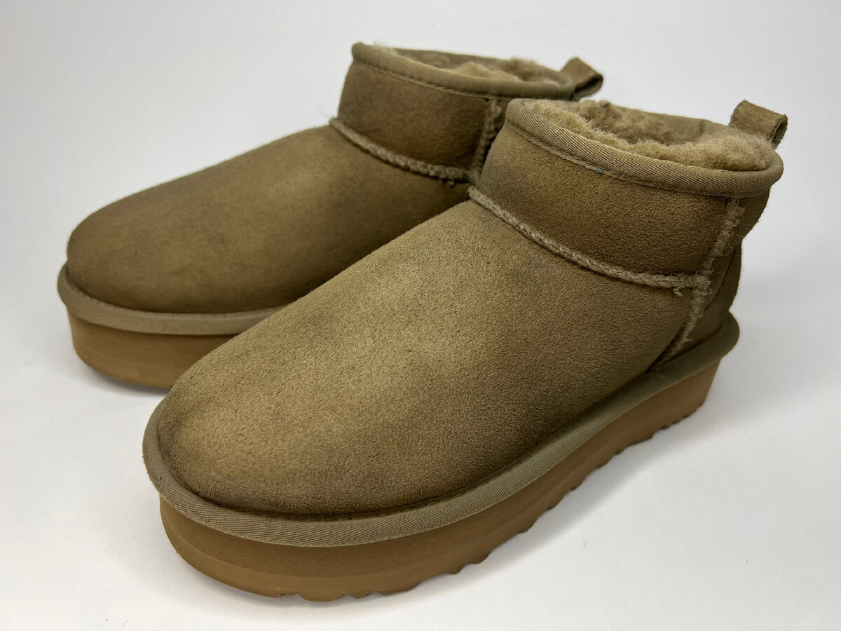 Угги после реставрации в мастерской "Джентельмен"