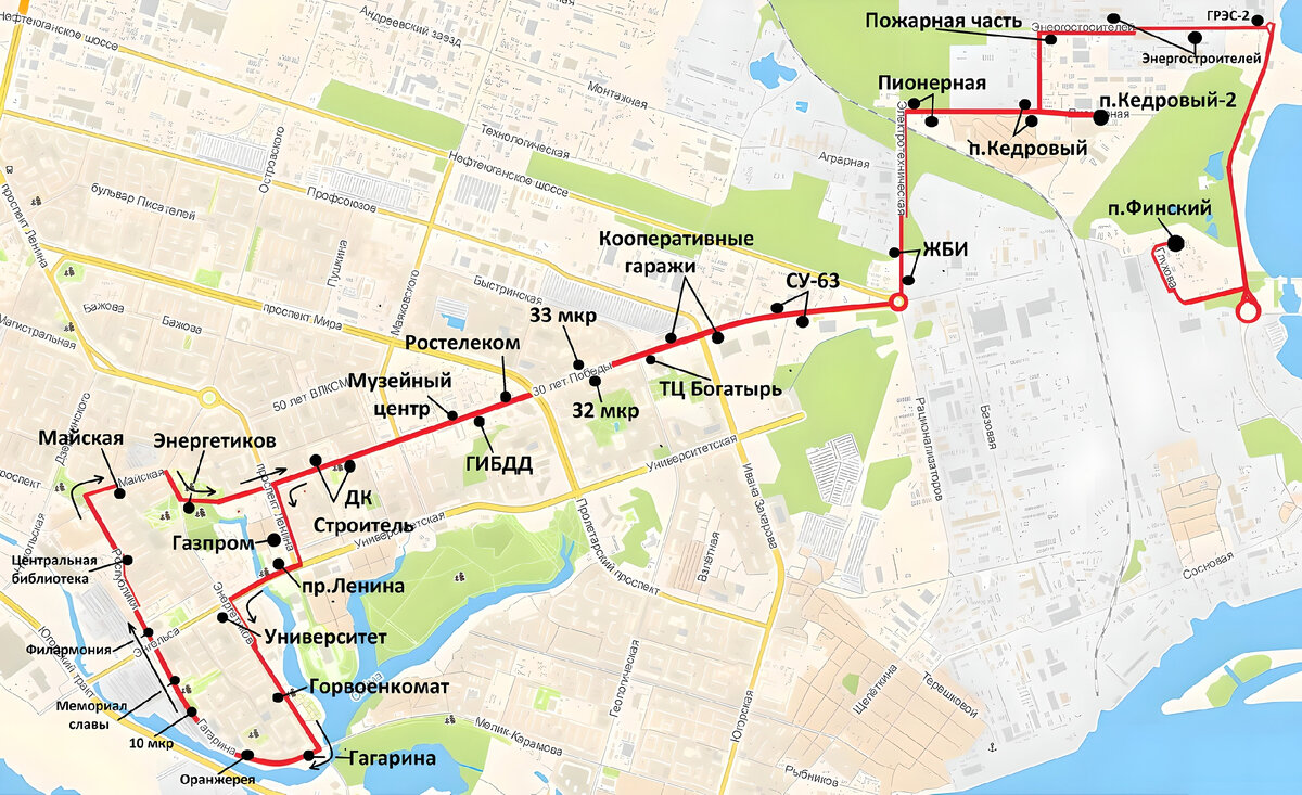 Новые маршруты автобусов. Маршруты автобусов Сургут. Схема новый маршрут автобусов Сургут с остановками. Карта маршрута автобуса.