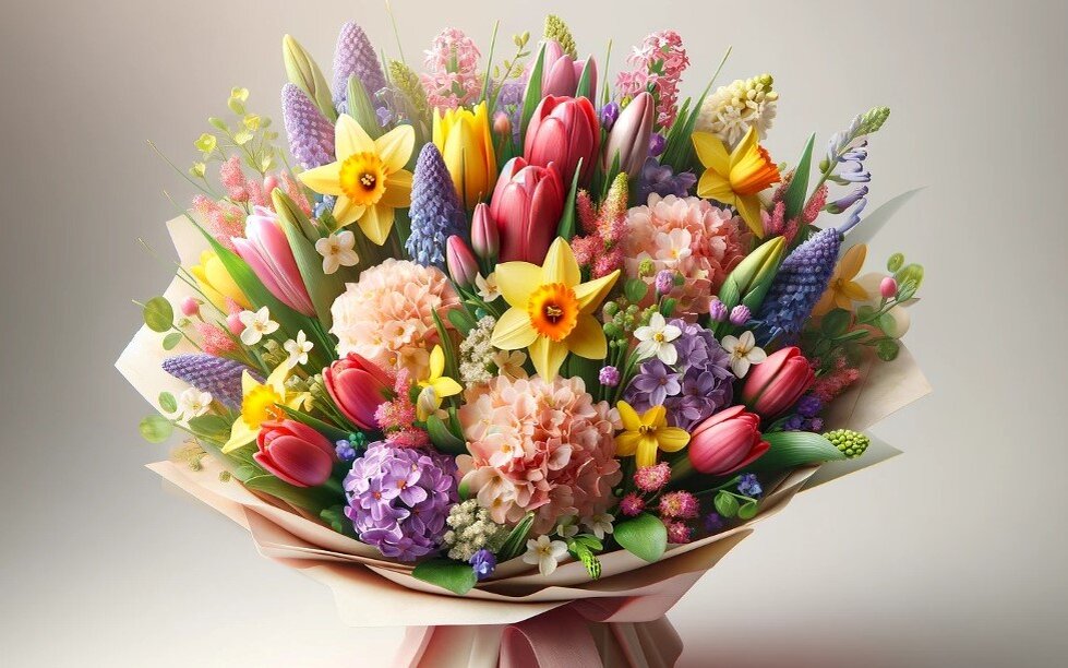 Цветы на 8 марта — купить букет цветов с доставкой 8 марта в Москве • Leto Flowers
