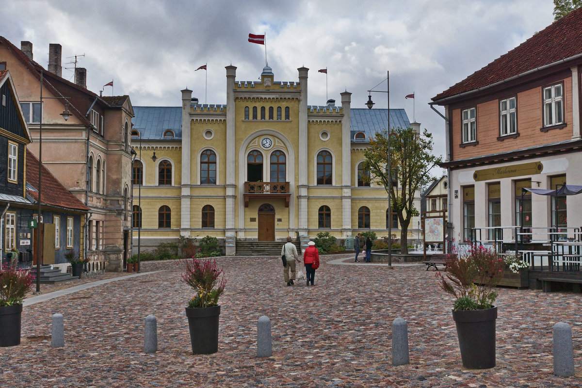 Центр города Кулдига