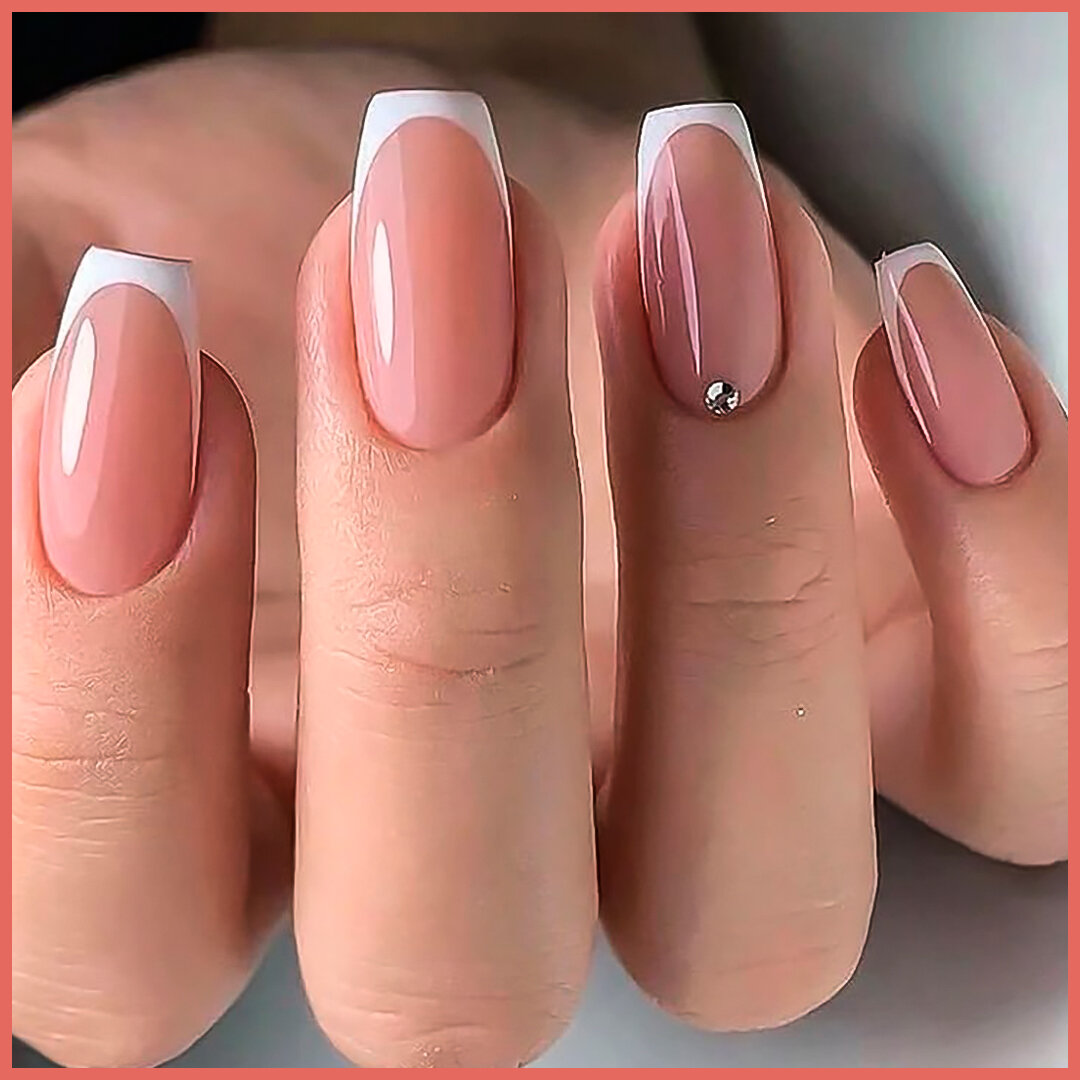 маникюр на квадратные ногти тренды