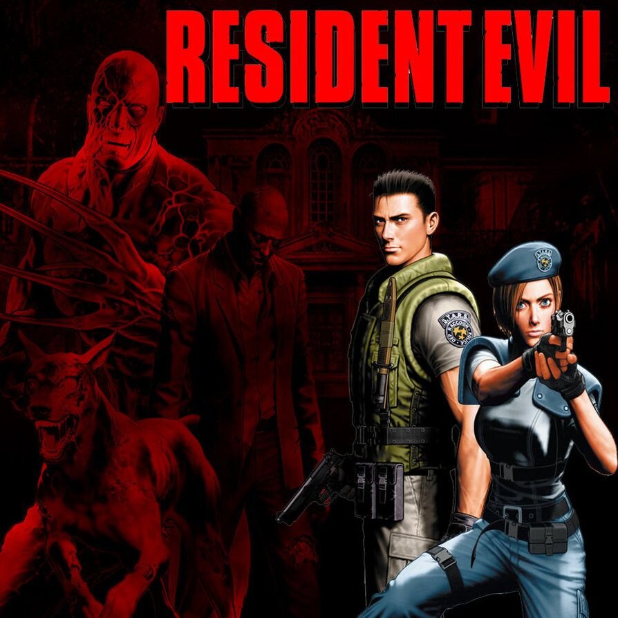 Resident Evil 1996 Джилл.
