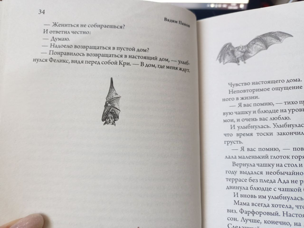 Летучие мышки один из элементов мизансцены преступления.